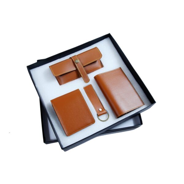 Vegan Leather 4 in 1 Gift set - GS626 - Image 2