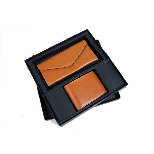 Vegan Leather 2 in 1 Gift set - GS676 - Image 2