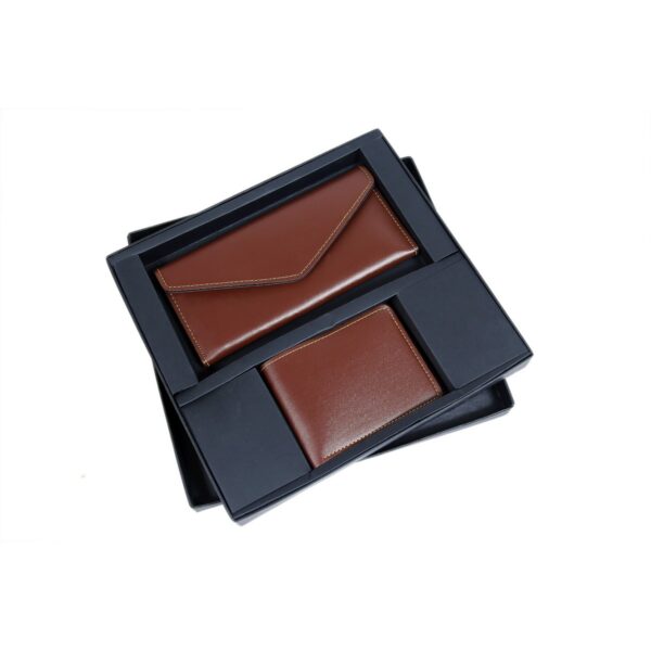 Vegan Leather 2 in 1 Gift set - GS676 - Image 4