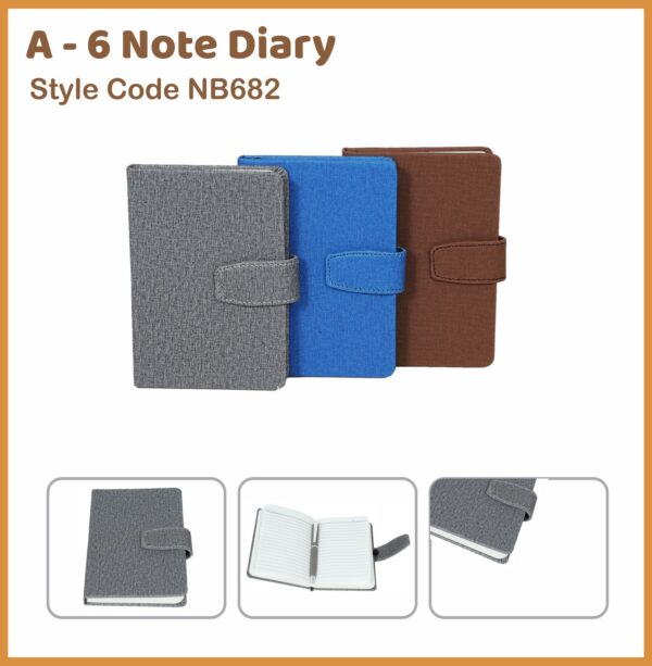 A6 Note Diary - NB682